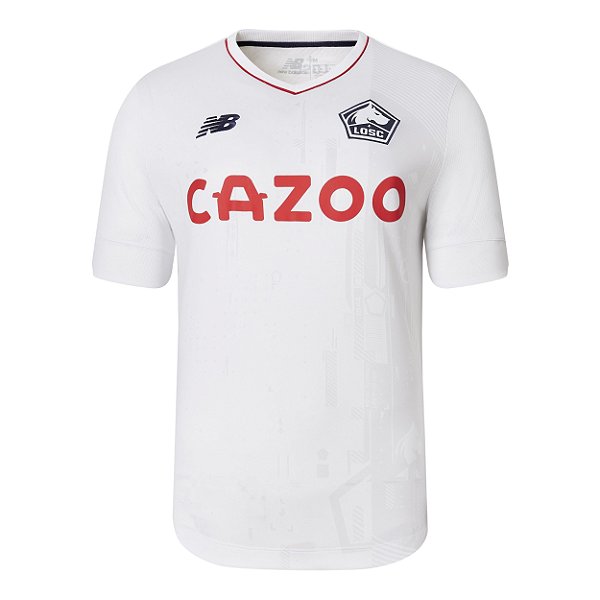 Nova Camisa Losc Lille 2 Torcedor Masculina 2022 / 2023