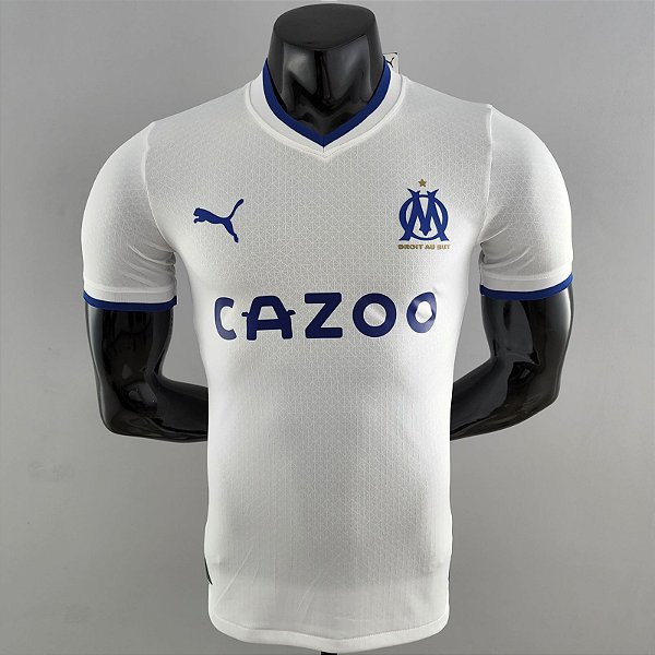 Nova Camisa Edição Jogador Olympique de Marseille 1 Branca 2022 / 2023