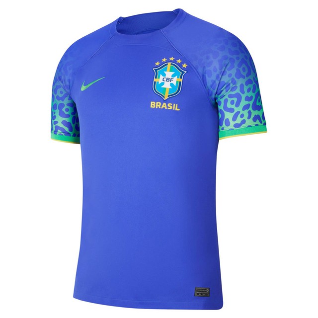 Nova Camisa Brasil 2 Azul Torcedor Masculina 2022 / 2023