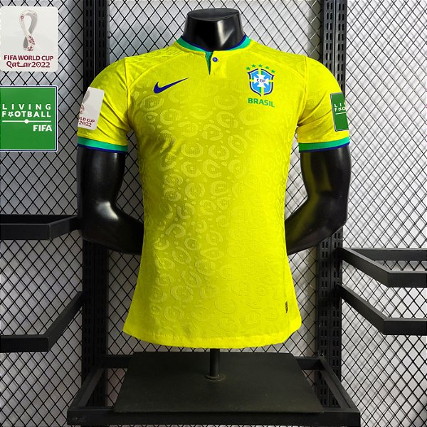 Camisa Brasil Preta 2022 Edição Limitada Copa do Mundo