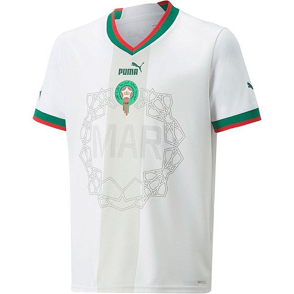 Nova Camisa Marrocos 2 Torcedor Masculina 2022
