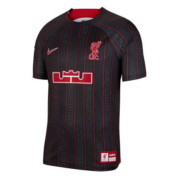 Nova Camisa Liverpool x LeBron James Torcedor Masculina 2023 / 2024