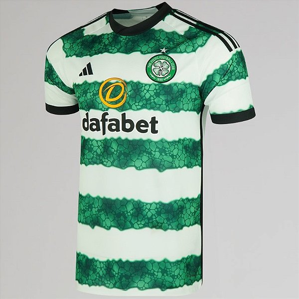 Nova Camisa Celtic 1 Torcedor Masculina 2023 / 2024