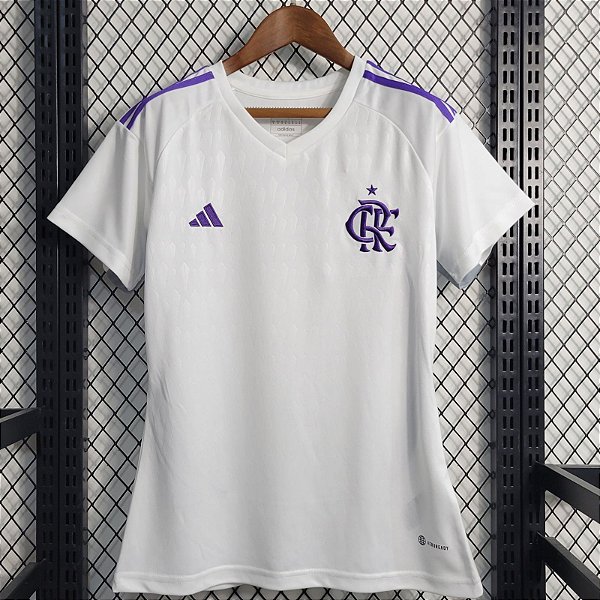 Nova Camisa Feminina Flamengo Goleiro Branca 2023 / 2024 - 021 Sport |  Maior Variedade de Camisas de Futebol | 12% Off no Pix e Frete Grátis