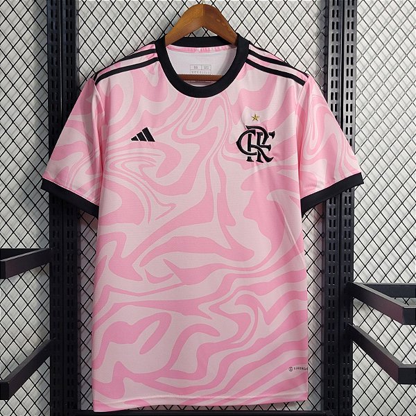 Camisa Flamengo 2020 Versão Feminina Ed. Especial Outubro Rosa +