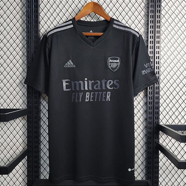 Nova Camisa Arsenal Preta Torcedor Masculina 2023 / 2024 - 021 Sport |  Maior Variedade de Camisas de Futebol | 12% Off no Pix e Frete Grátis