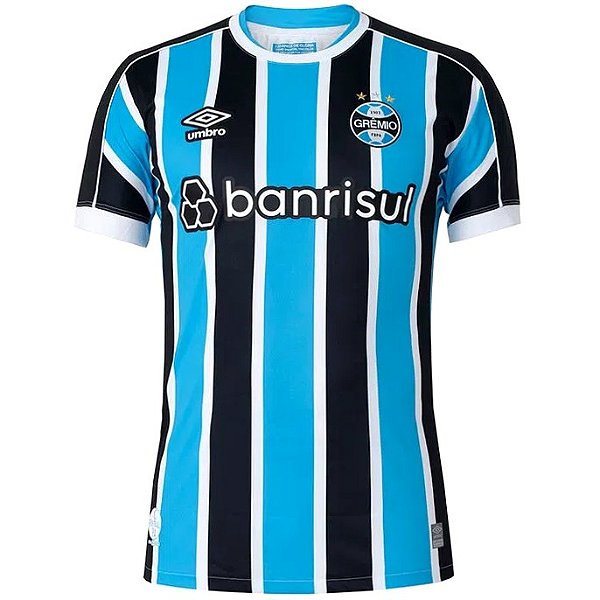 Nova Camisa Grêmio 1 Torcedor Masculina 2023 / 2024