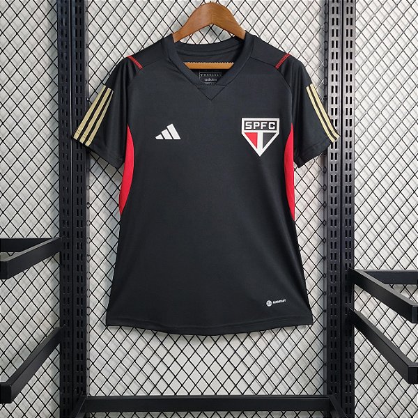 Nova Camisa Feminina São Paulo Treino Preta 2023 / 2024 - 021 Sport | Maior  Variedade de Camisas de Futebol | 12% Off no Pix e Frete Grátis