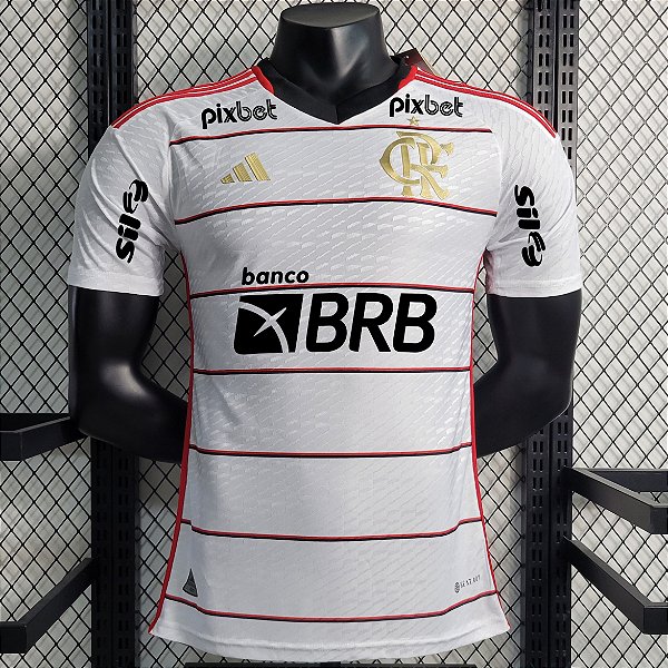 Nova Camisa Edição Jogador Flamengo 2 Com Todos Patrocínios 2023 / 2024