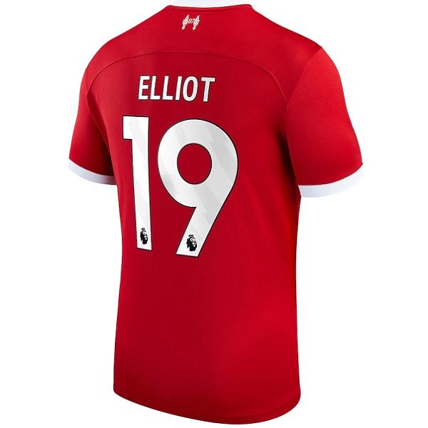 Camisa Liverpool 1 Elliot 19 Torcedor 2023 / 2024