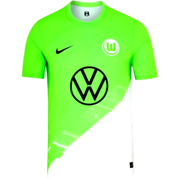 Nova Camisa wolfsburg 1 Torcedor Masculina 2023 / 2024