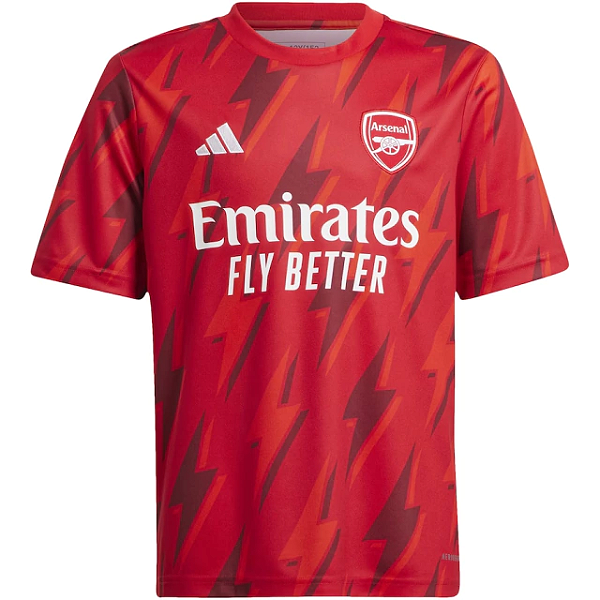 Nova Camisa Arsenal Pré-Jogo Torcedor Masculina 2023 / 2024
