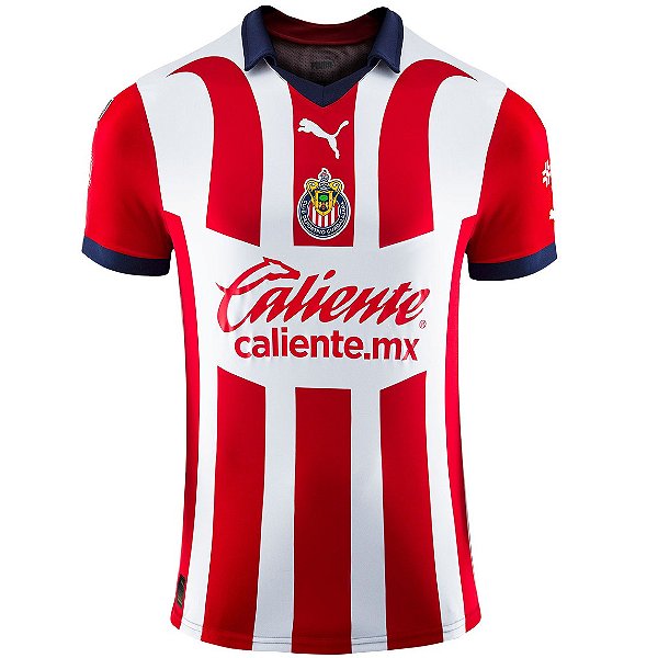 Nova Camisa Chivas Guadalajara 1 Torcedor Masculina 2023 / 2024