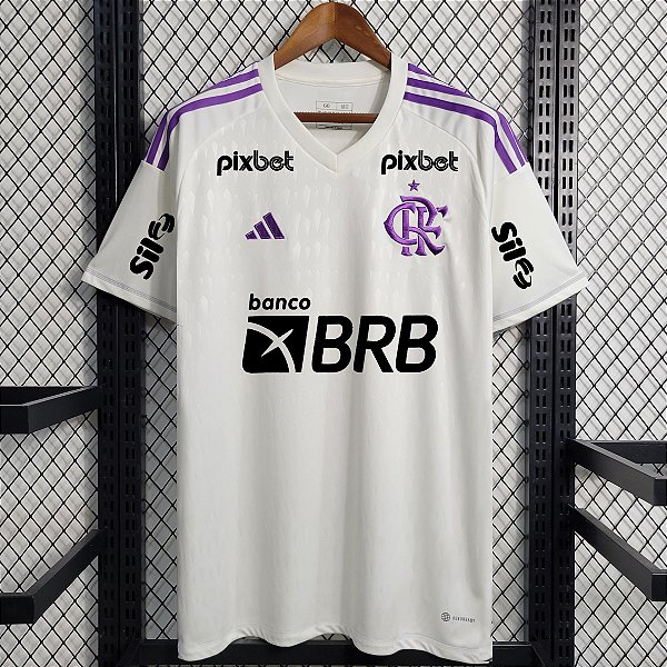 Nova Camisa Flamengo Goleiro Branca com todos Patrocínios Torcedor Mas -  021 Sport | Maior Variedade de Camisas de Futebol | 12% Off no Pix e Frete  Grátis