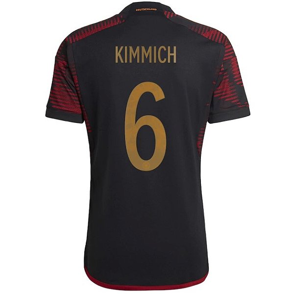Camisa Alemanha 2 Kimmich 6 Torcedor 2022 / 2023