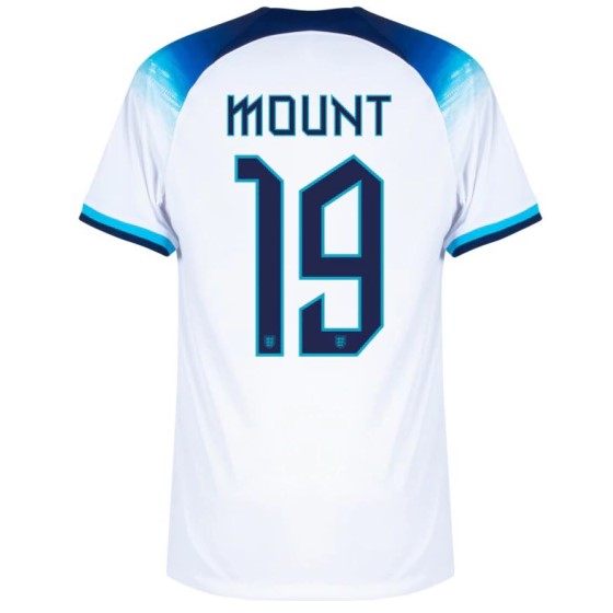 Camisa Inglaterra 1 Mount 19 Torcedor 2022 / 2023