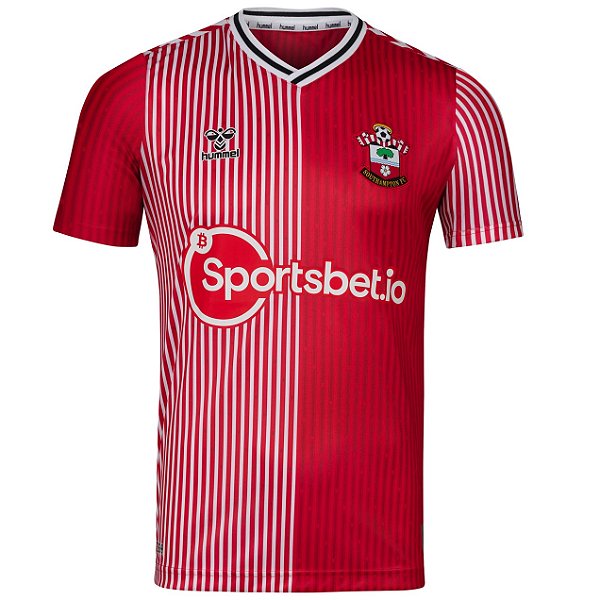 Nova Camisa Southampton 1 Torcedor Masculina 2023 / 2024