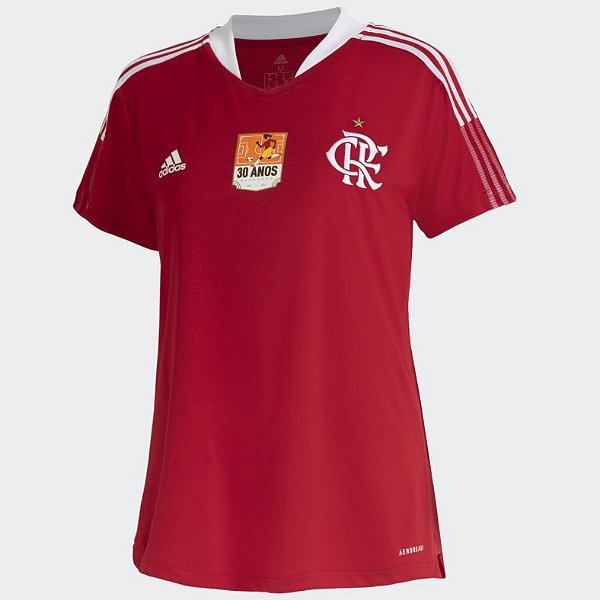 Camisa Feminina Flamengo 30 Anos Da Copa Feminina