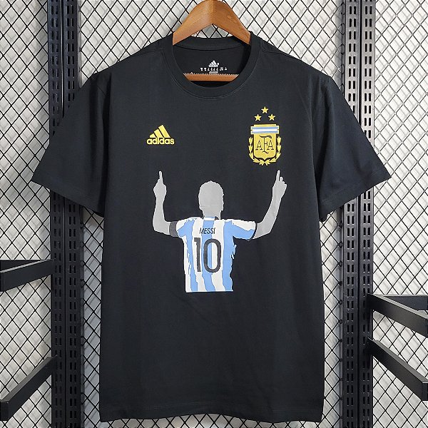 Camisa Casual Argentina Preta