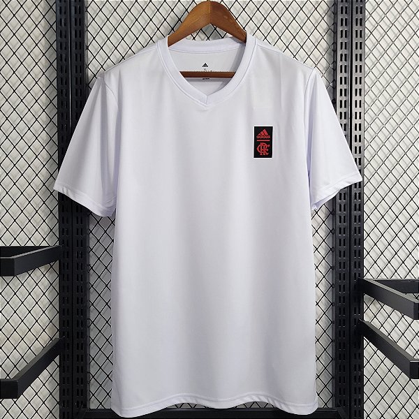 Camisa Casual Flamengo Branca