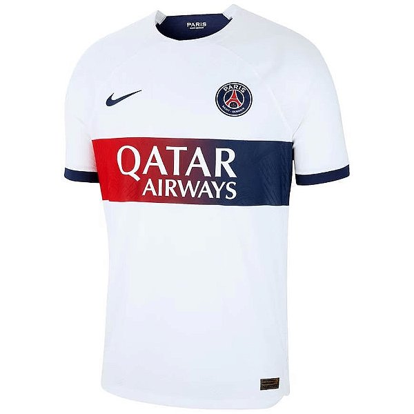Nova Camisa PSG 2 Branca Torcedor Masculina 2023 / 2024 - 021 Sport | Maior  Variedade de Camisas de Futebol | 12% Off no Pix e Frete Grátis
