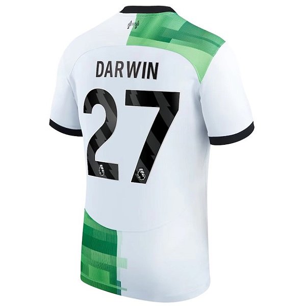 Nova Camisa Liverpool 2 Darwin 27 Torcedor 2023 / 2024