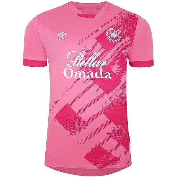 Nova Camisa Hearts 2 Torcedor Masculina 2023 / 2024