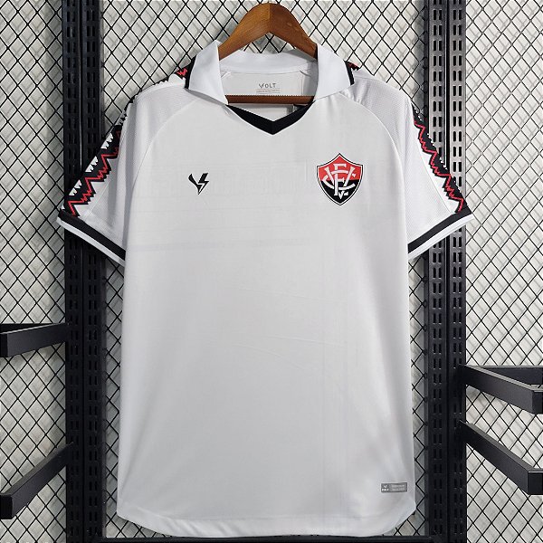 Nova Camisa Vitória 2 Branca Torcedor Masculina 2023 / 2024