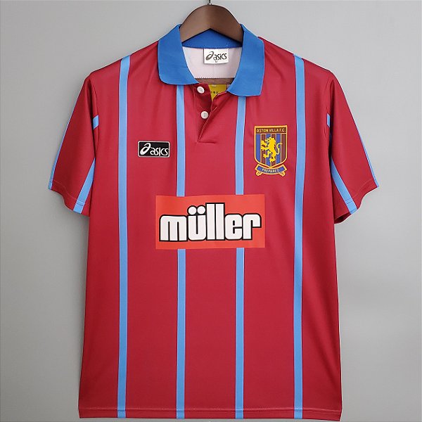 Camisa Aston Villa 1 Retrô 1993 / 1994