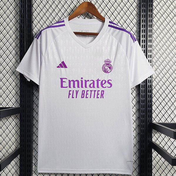 Nova Camisa Real Madrid Goleiro Branca Torcedor Masculina 2023 / 2024 - 021  Sport | Maior Variedade de Camisas de Futebol | 12% Off no Pix e Frete  Grátis