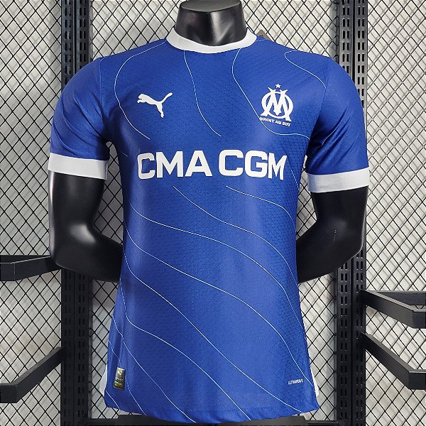 Nova Camisa Edição Jogador Olympique de Marseille 2 Azul 2023 / 2024