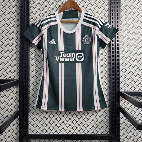 Nova Camisa Feminina Manchester United 2 2023 / 2024