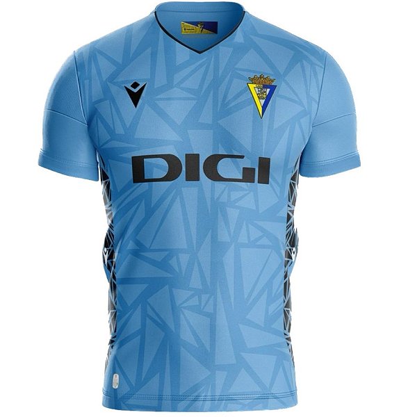 Nova Camisa cádiz Goleiro 4 Azul Torcedor Masculina 2023 / 2024