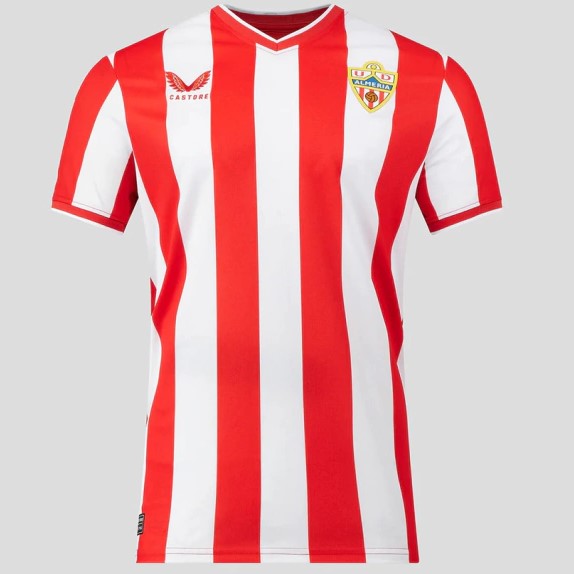 Nova Camisa Almería 1 Torcedor Masculina 2023 / 2024