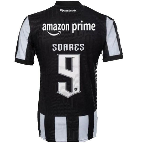 Nova Camisa Botafogo 1 Tiquinho Soares 9 Com patrocínios Torcedor 2023 / 2024