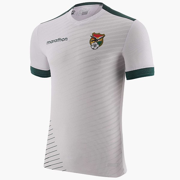 Nova Camisa Bolívia 2 Branca Torcedor Masculina 2023 / 2024 021 Sport