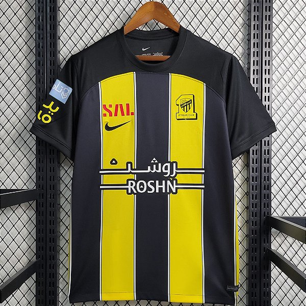Nova Camisa Al-Ittihad 1 Torcedor Masculina 2023 / 2024