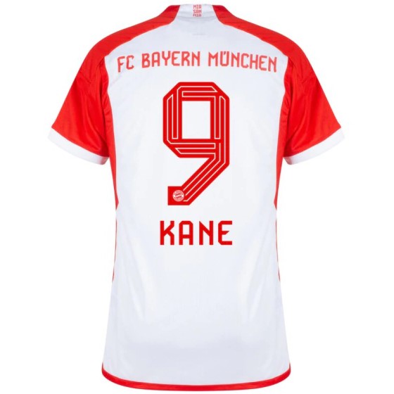 Nova Camisa Bayern De Munique 1 Branca Kane 9 Torcedor 2023 / 2024
