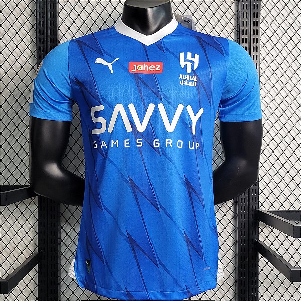 Nova Camisa Edição Jogador Al-Hilal 1 Azul 2023 / 2024 - Neymar Jr