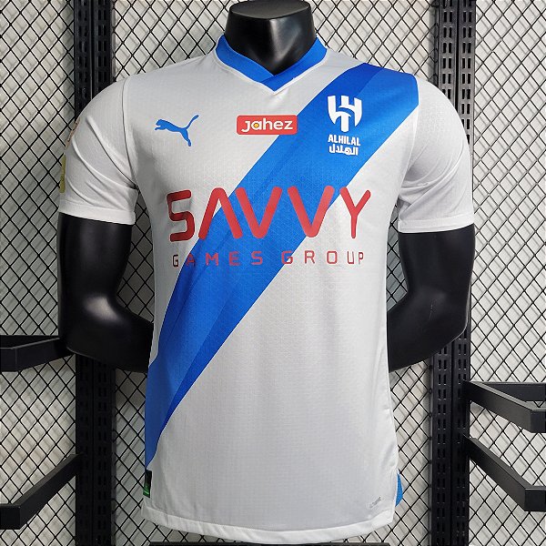 Nova Camisa Edição Jogador Al-Hilal 2 Branco 2023 / 2024 - Neymar Jr