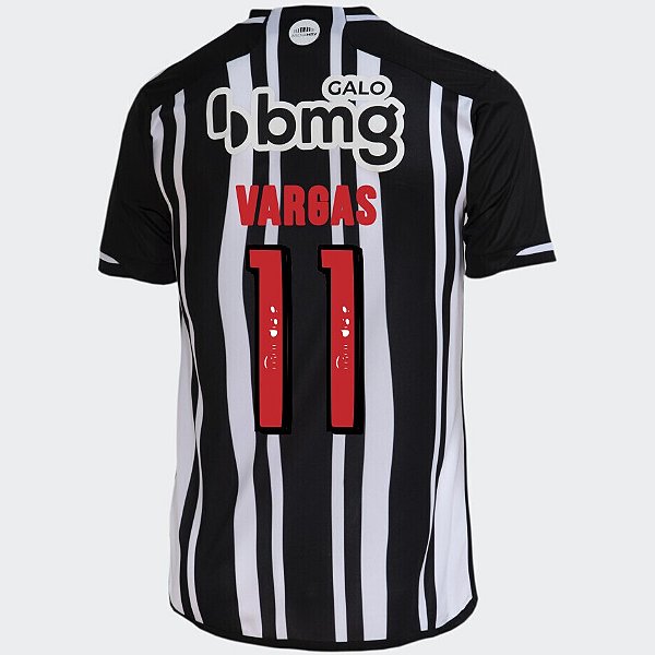 Nova Camisa Atlético-MG 1 Vargas 11 Torcedor 2023 / 2024
