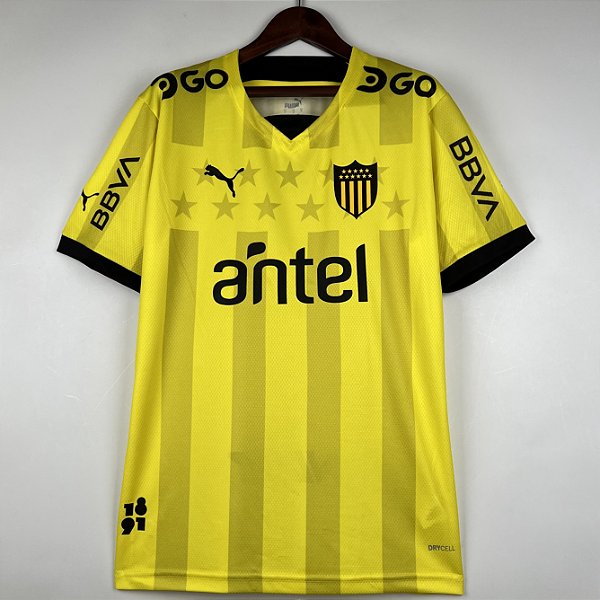 Nova Camisa Peñarol Amarela Torcedor Masculina 2023 / 2024