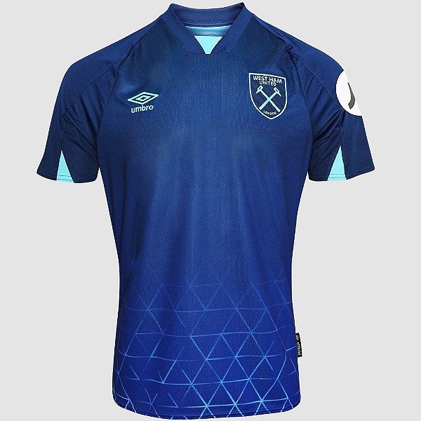 Nova Camisa West Ham 3 Torcedor Masculina 2023 / 2024 - 021 Sport