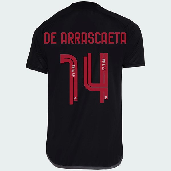 Camisa do Flamengo I 2023 14 De Arrascaeta adidas - Masculina em