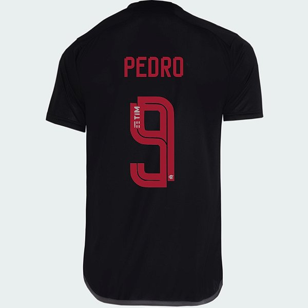 Nova Camisa Flamengo 3 Pedro 9 Torcedor 2023 / 2024