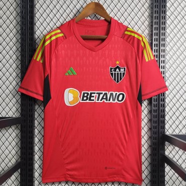 Nova Camisa Atlético-MG Goleiro Vermelha Torcedor Masculina 2023 / 2024