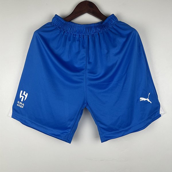 Novo Short Al-Hilal 1 Azul Masculino 2023 /2024 - 021 Sport | Maior  Variedade de Camisas de Futebol | 12% Off no Pix e Frete Grátis