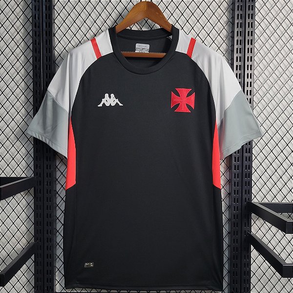 Nova Camisa Vasco Treino Preta Torcedor Masculina 2023 / 2024