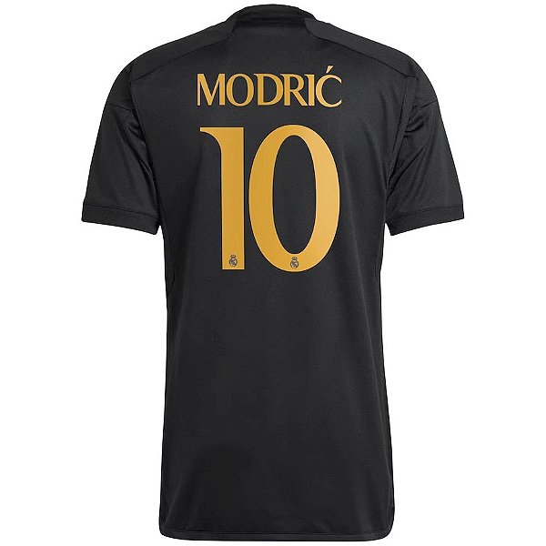 Nova Camisa Real Madrid 3 Modric 10 Torcedor 2023 / 2024
