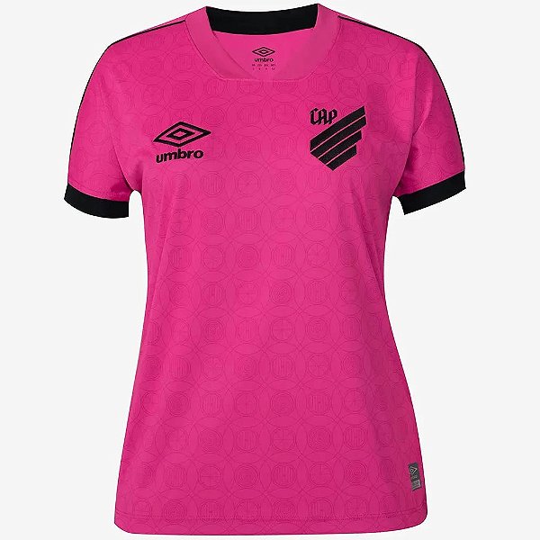 Nova Camisa Feminina Athletico-PR Outubro Rosa 2023 / 2024